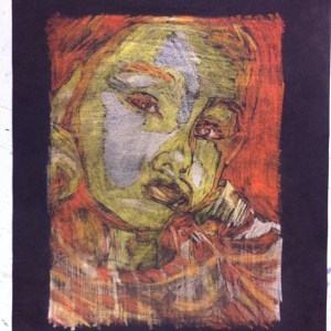 "Attitude" Colored Pencil and India Ink 2013