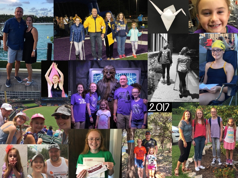 family 2017 collage